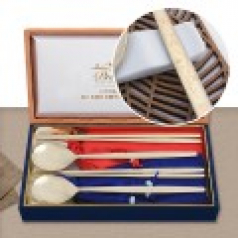 특 레브 삼색조티타늄수저 2벌(1232-B)