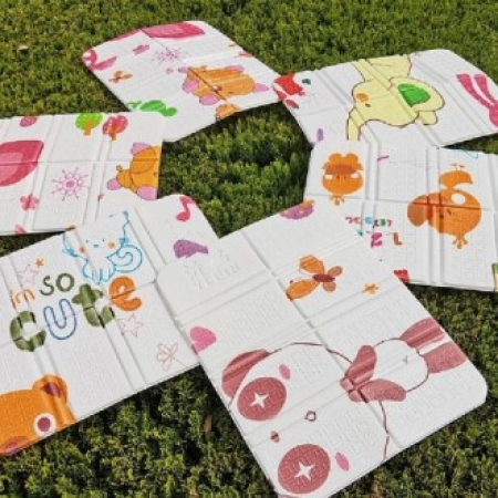 Y리빙 캐릭터 휴대용 방석 접이식 야외 돗자리 #2