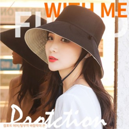 로페리아 자외선차단 패션 챙 버킷햇 모자(0215580) #2