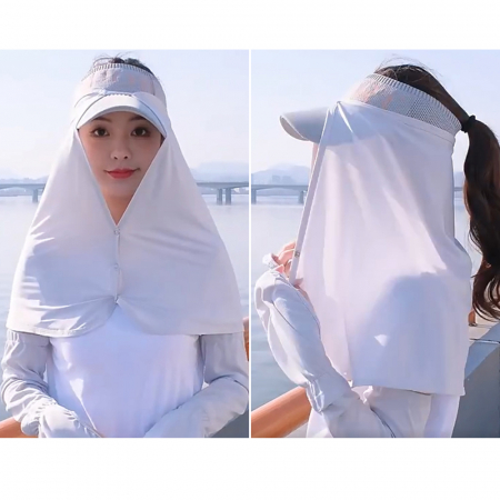 햇빛가리개 모자 롱 선가드 #3