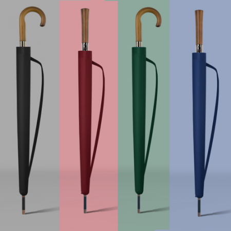 비지니스 우드그립 자동 장우산 65 #4