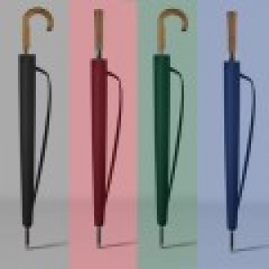 비지니스 우드그립 자동 장우산 65