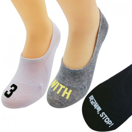 국산 인쇄가능 덧신 페이크삭스 #3