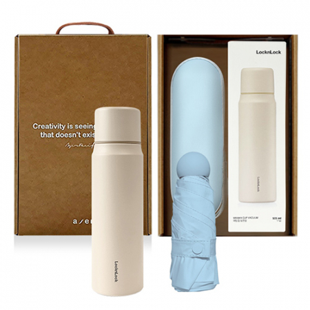 레스쁘리 고급 세트 III, 마카롱 우산+보온병, 락앤락 마망컵 505ml #2