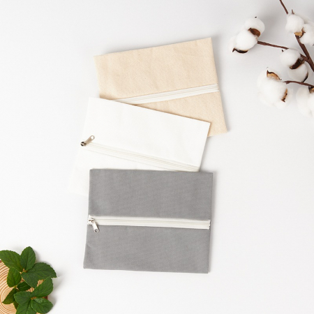 코튼앤코 앞면지퍼파우치 20x15 #3