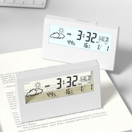 베이직 홈케어 시계겸용 온습도계 #2