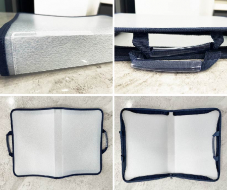 A4 지퍼화일 폭 4cm #4