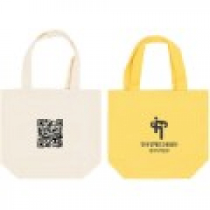 데일리 미니에코백 미니캔버스백 면가방 // 컬러인쇄