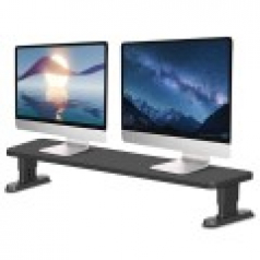 고부기 4단 높이 조절 스탠드 컴퓨터 모니터 받침대 듀얼