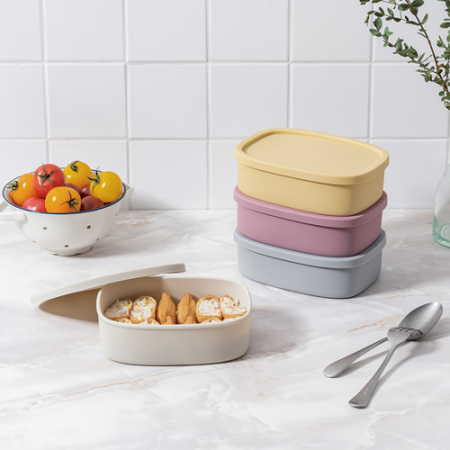실리콘 도시락통 1칸 2칸 3칸 // 국산 #3