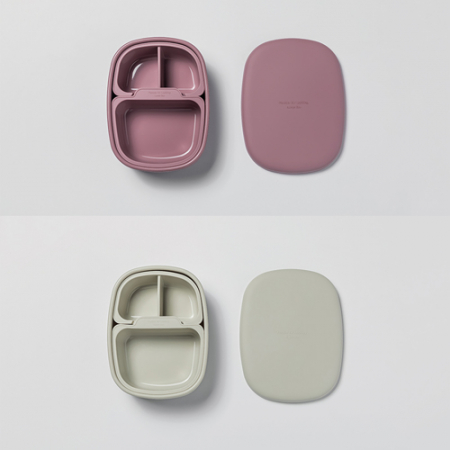 국산 분리형 플래티넘 실리콘 도시락통 #5