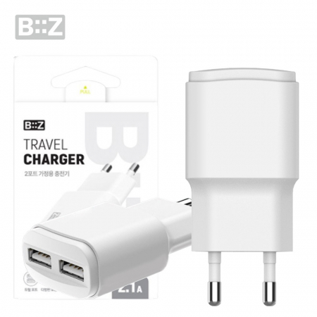 비즈 USB 2포트 가정용 충전기 U21 여행용 #4