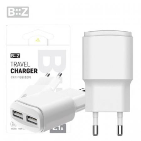 비즈 USB 2포트 가정용 충전기 U21 여행용 #2