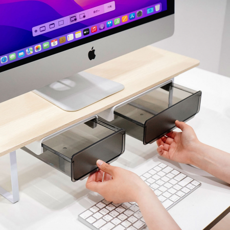 플레이기어 다용도 서랍 수납함 책상 옷장 부착식 보조서랍 대형 #6