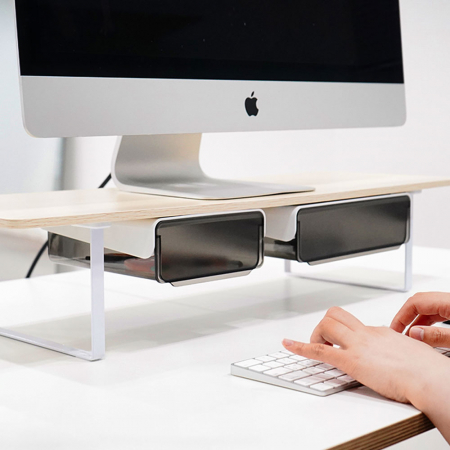 플레이기어 다용도 서랍 수납함 책상 옷장 부착식 보조서랍 대형 #4