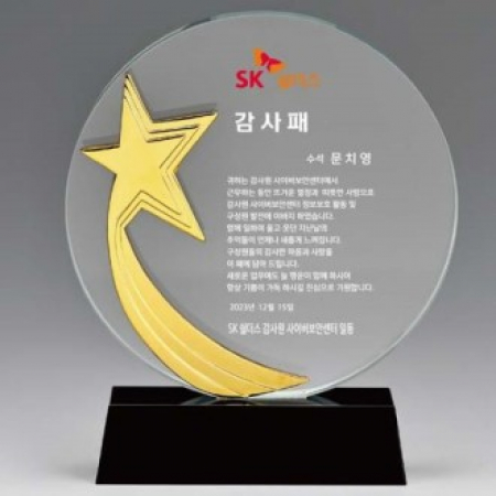 크리스탈상패 SJK-69 #2