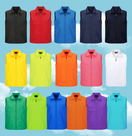 선거 단체복 바람막이 조끼 행사용 이베트 조끼 16칼라 #3