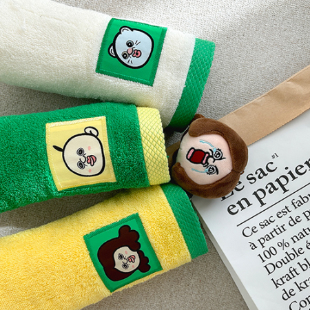 빵빵이의 일상 캐릭터 세면타월 3P 수건 선물세트 #3