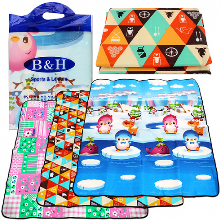 캐릭터돗자리+비닐보관용가방 150X130 돗자리매트 캠핑매트 피크닉매트 피크닉돗자리 // 인쇄제작가능 #2