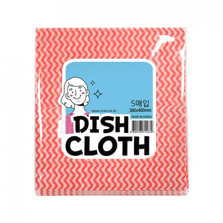 홍보 다목적 빨아쓰는 부직포 행주 5매입 #4