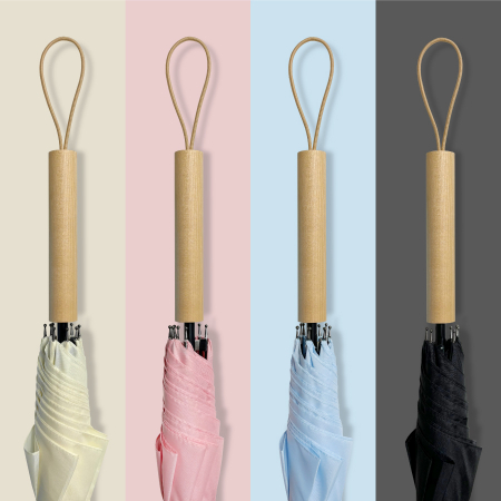 레이니 60 8k 파스텔 나무손잡이우산 (4색상) #3