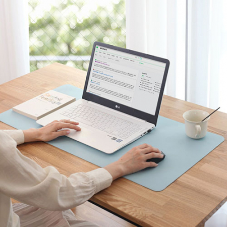 논슬립 가죽 마우스패드 겸 데스크매트 장패드 컬러인쇄 가능 800x400 #2