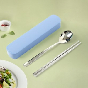 심플메이트 휴대용 수저(블루)