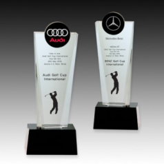 메탈 크리스탈 골프 트로피 S8A129-56