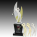 작은이미지: 메탈 크리스탈 골프 트로피 S8A128-5 #2
