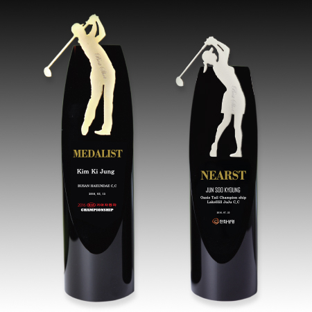메탈 크리스탈 골프 트로피 S8A127-1234 #2