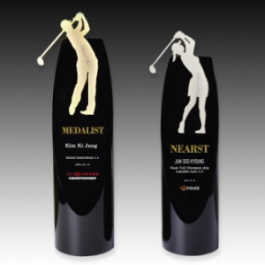 메탈 크리스탈 골프 트로피 S8A127-1234