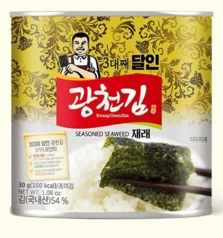 광천김 재래김 캔김 30g #4