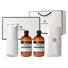 WG-103BT 버블 손세정제 자동 디스펜서 1개 + 버블 핸드워시 리필 2개 (500ml) + 핸드타올 1개