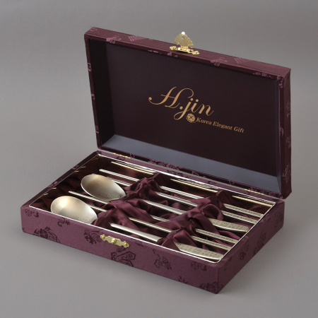 H.jin현진 전통 훈민정음 티타늄수저세트 #4