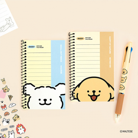 몰티즈 미니 수첩 #3