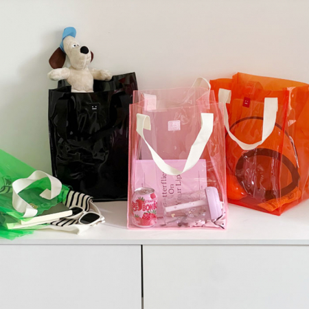 B202 덤덤 사각 비치백 수영 목욕 방수 가방 인쇄 답례품 선물 #4