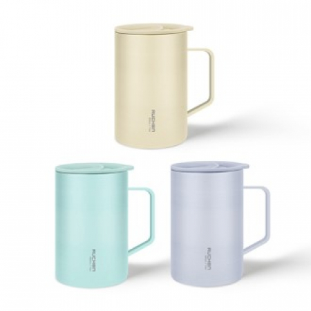 루첸 시그니처 이중스텐 카페머그 400mL #2