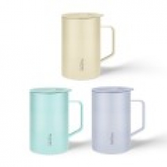 루첸 시그니처 이중스텐 카페머그 400mL