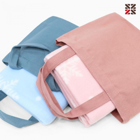 루무드 눈꽃담요+미니에코백 세트 #2