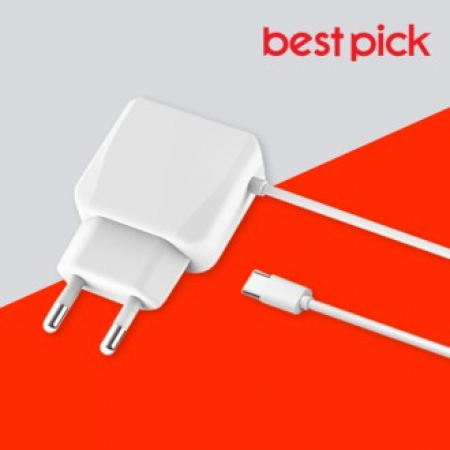 베스트픽 가정용 2.1A 일체형 C타입 어댑터 충전기 #2