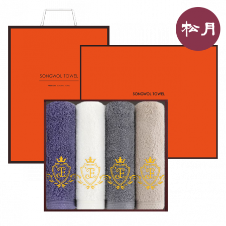 송월타올 엘리트 160g 40수 4매세트 + 쇼핑백 #3