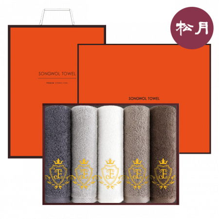 송월타올 엘리트 150g 30수 5매세트 + 쇼핑백 #3
