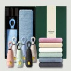 라이트핏 O링손잡이 5단암막양우산+송월타올라이트무지130g 우산타올 선물세트