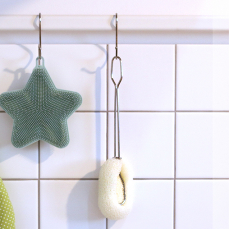 스텐 손잡이 세척솔 25cm 텀블러 물병 세척 브러시 #5