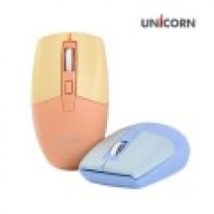 유니콘 2.4G 저소음 무선 마우스 파스텔톤 FX-450S
