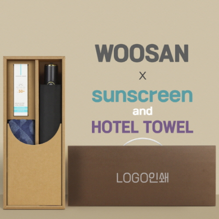 가르시아 3단60 10K 초고밀도 완전자동우산 +선크림+스포츠타월-세트 #3