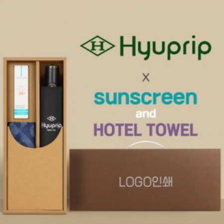 협립3단 10K 고밀도 슈퍼 완전자동우산 +선크림+스포츠타월-세트 #2