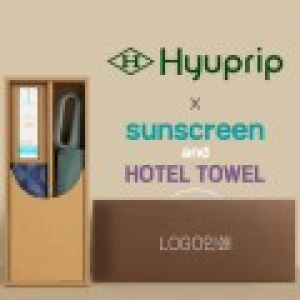 협립3단 60 슈퍼 카라비너 완전자동우산 +선크림+스포츠타월-세트