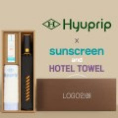 협립3단60 슈퍼TEN(10K) 컨테이너 완전자동우산 +선크림+협립눈꽃타월타월-세트
