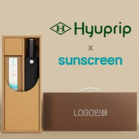 협립3단60 슈퍼 젠틀맨 고밀도 수동식 우산 +선크림-세트 #2